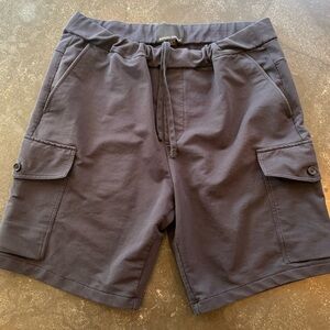 Men's Navy Cargo Shorts- Banana Republic